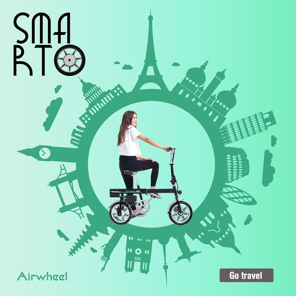 Airwheel R6 intelligent electric bike