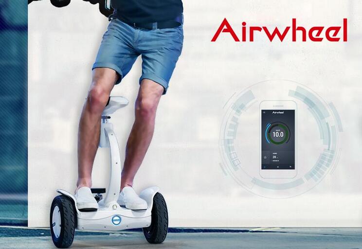 Adopting the Cassinian curve design concept, Airwheel S8 is simple and faddish in externality, interpreting the beauty of art via unique design.