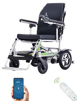 Airwheel H3P to wózki inwalidzkie elektryczne który cechuje się w pełni automatycznym składaniem/rozkładaniem za pomocą jednego przycisku. 
